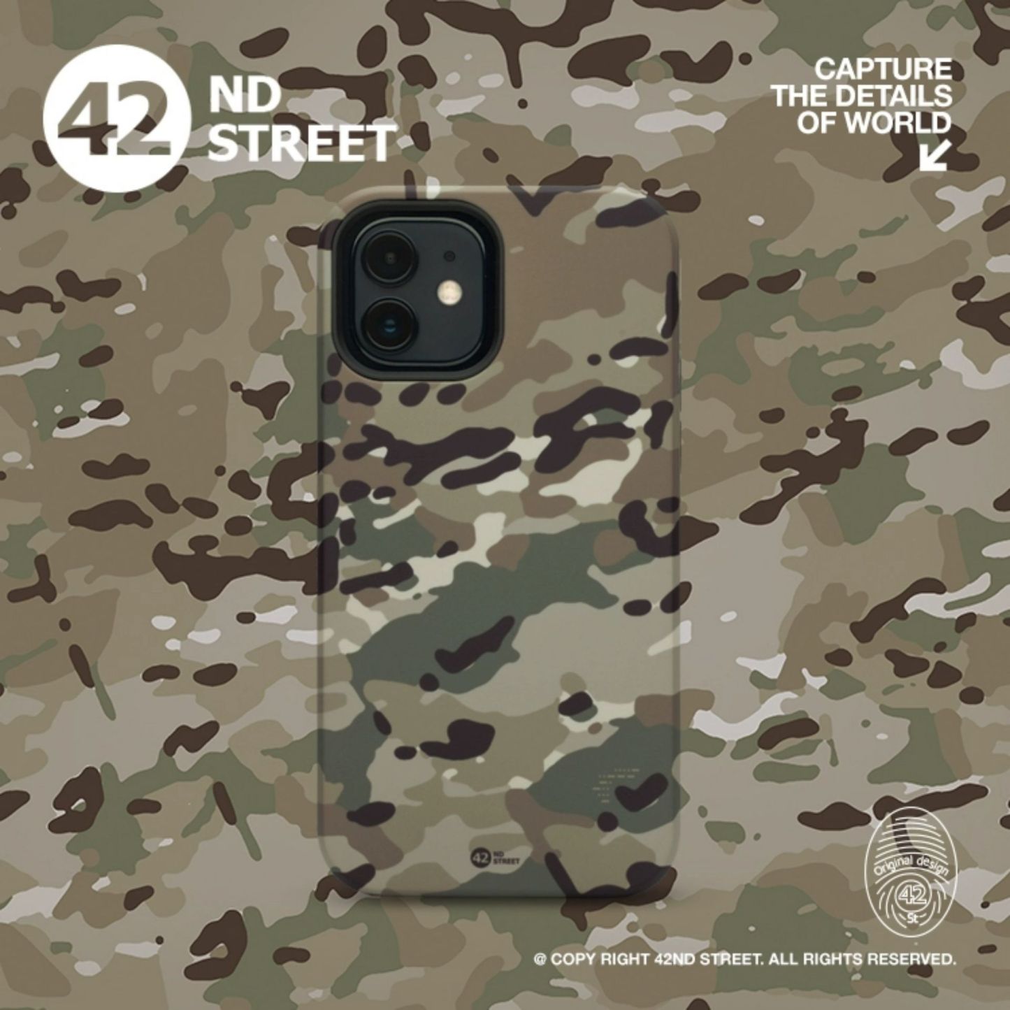 42 ND STREET SINGLE/DOUBLE LAYER PHONE CASES
