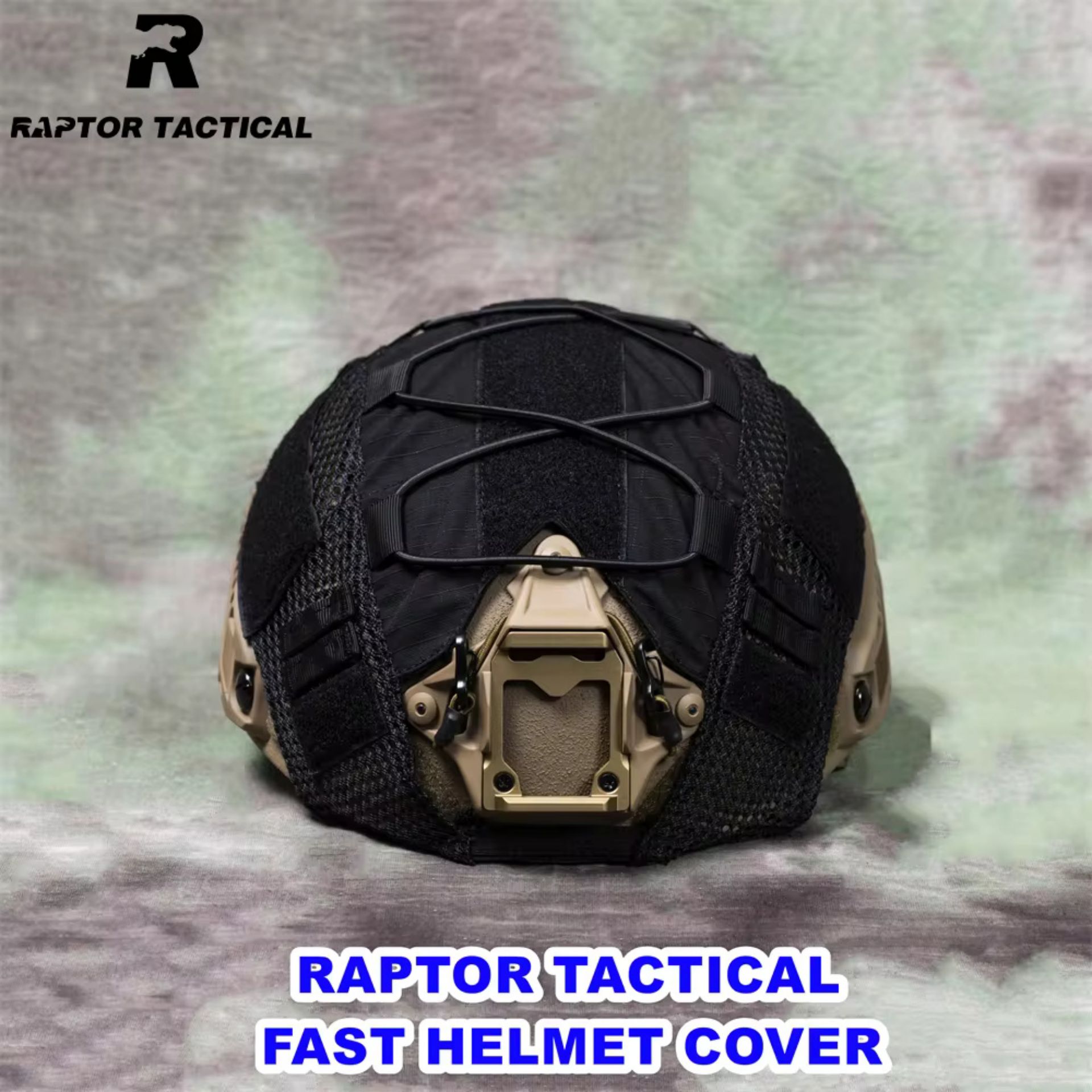 RAPTOR TACTICAL TACTICAL HELMET COVER 500D FOR FAST HELMET [R-HC-FA01]