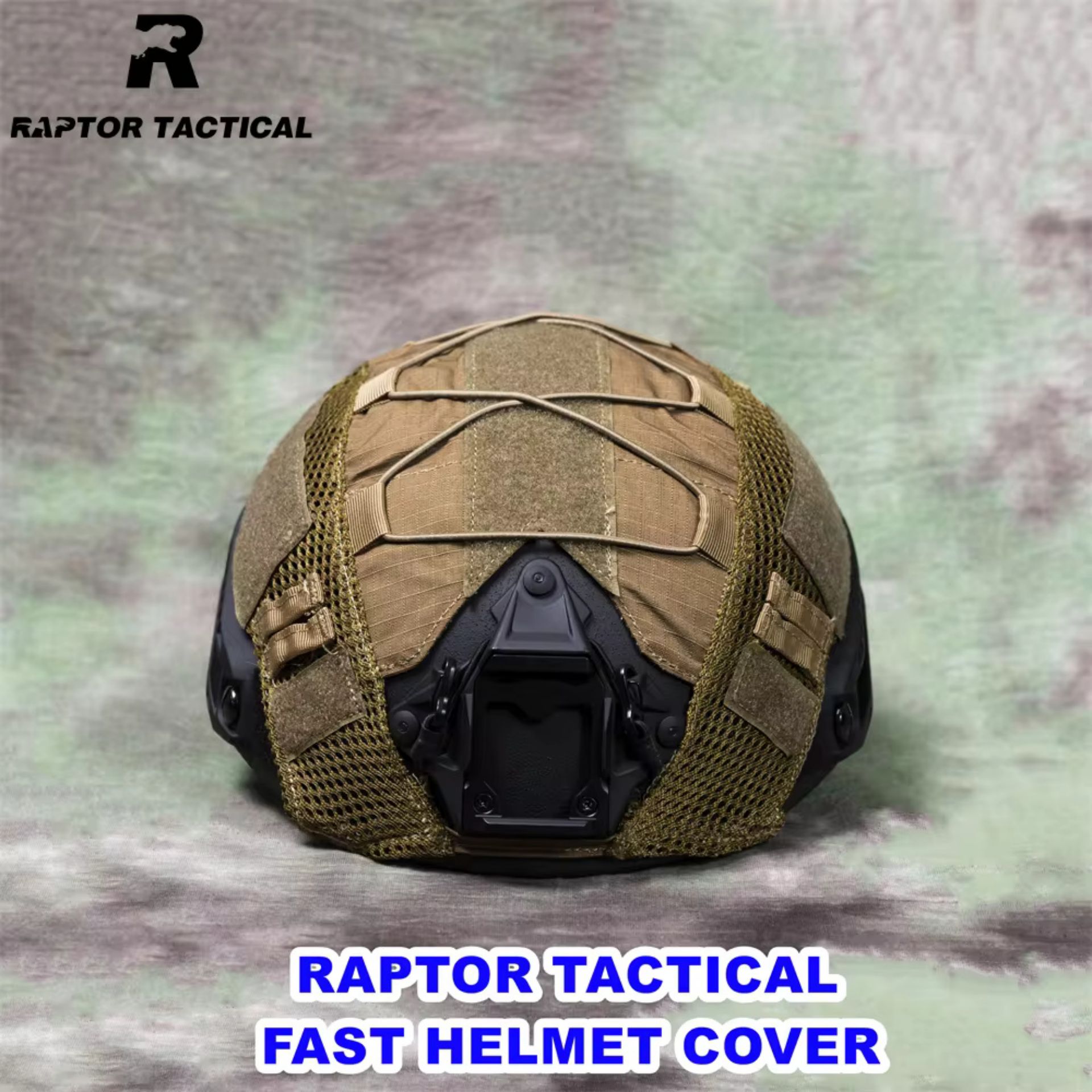 RAPTOR TACTICAL TACTICAL HELMET COVER 500D FOR FAST HELMET [R-HC-FA01]