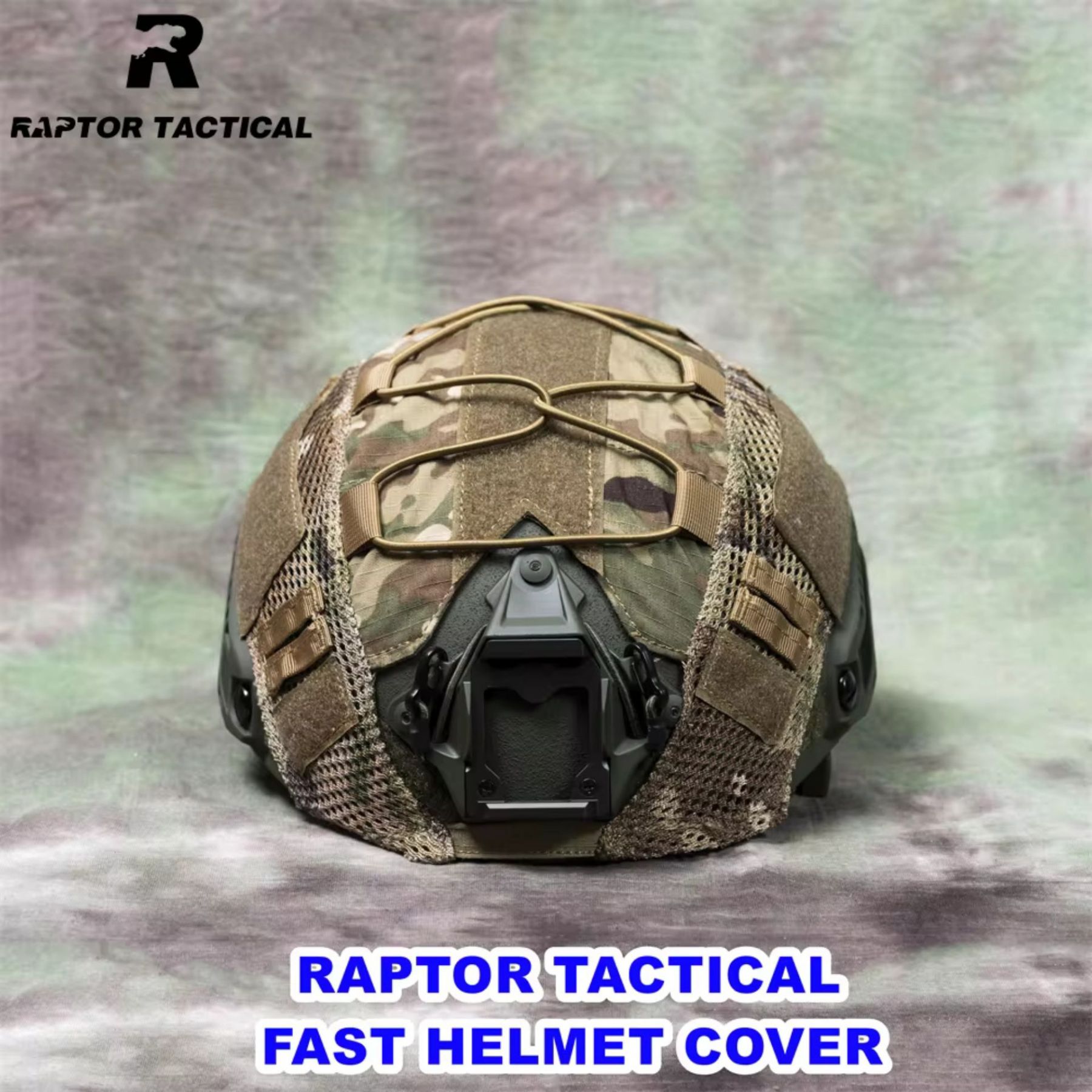 RAPTOR TACTICAL TACTICAL HELMET COVER 500D FOR FAST HELMET [R-HC-FA01]