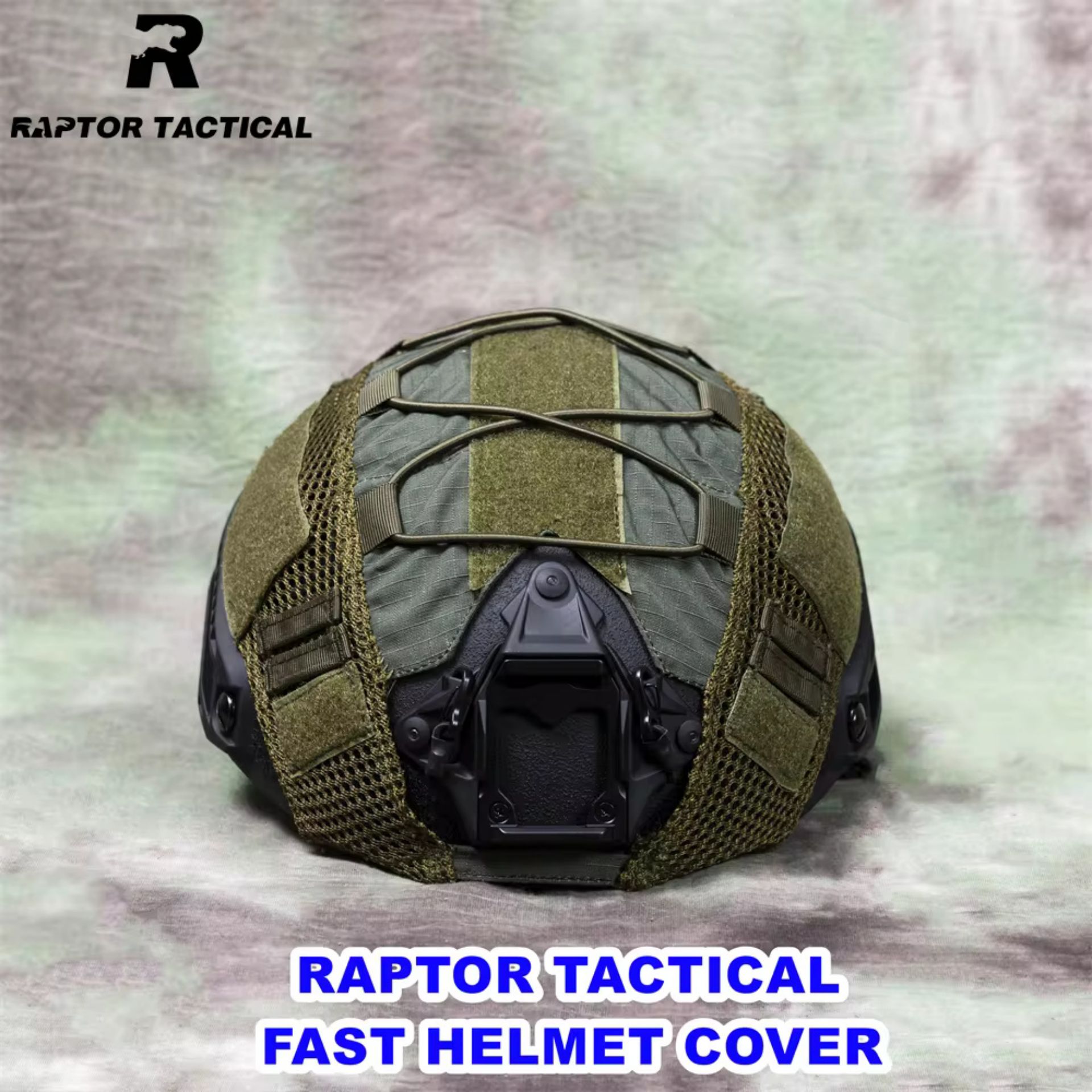 RAPTOR TACTICAL TACTICAL HELMET COVER 500D FOR FAST HELMET [R-HC-FA01]