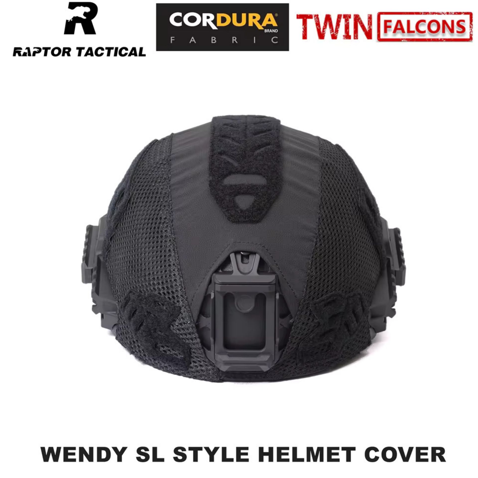 RAPTOR TACTICAL & TWINFALCONS WENDY SL STYLE HELMET COVER