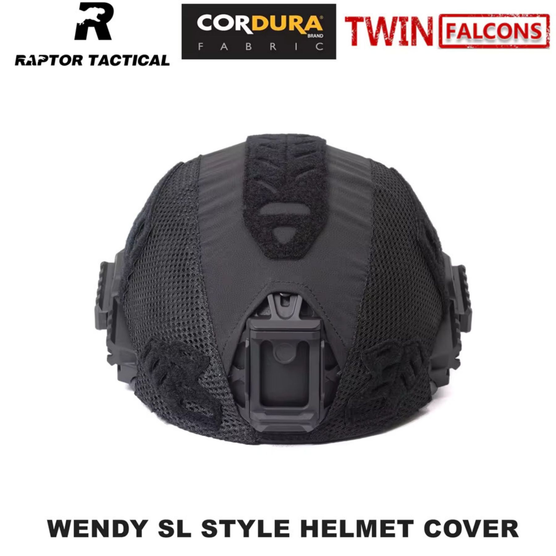 RAPTOR TACTICAL & TWINFALCONS WENDY SL STYLE HELMET COVER