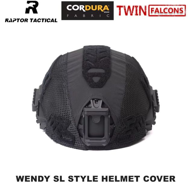 RAPTOR TACTICAL & TWINFALCONS WENDY SL STYLE HELMET COVER