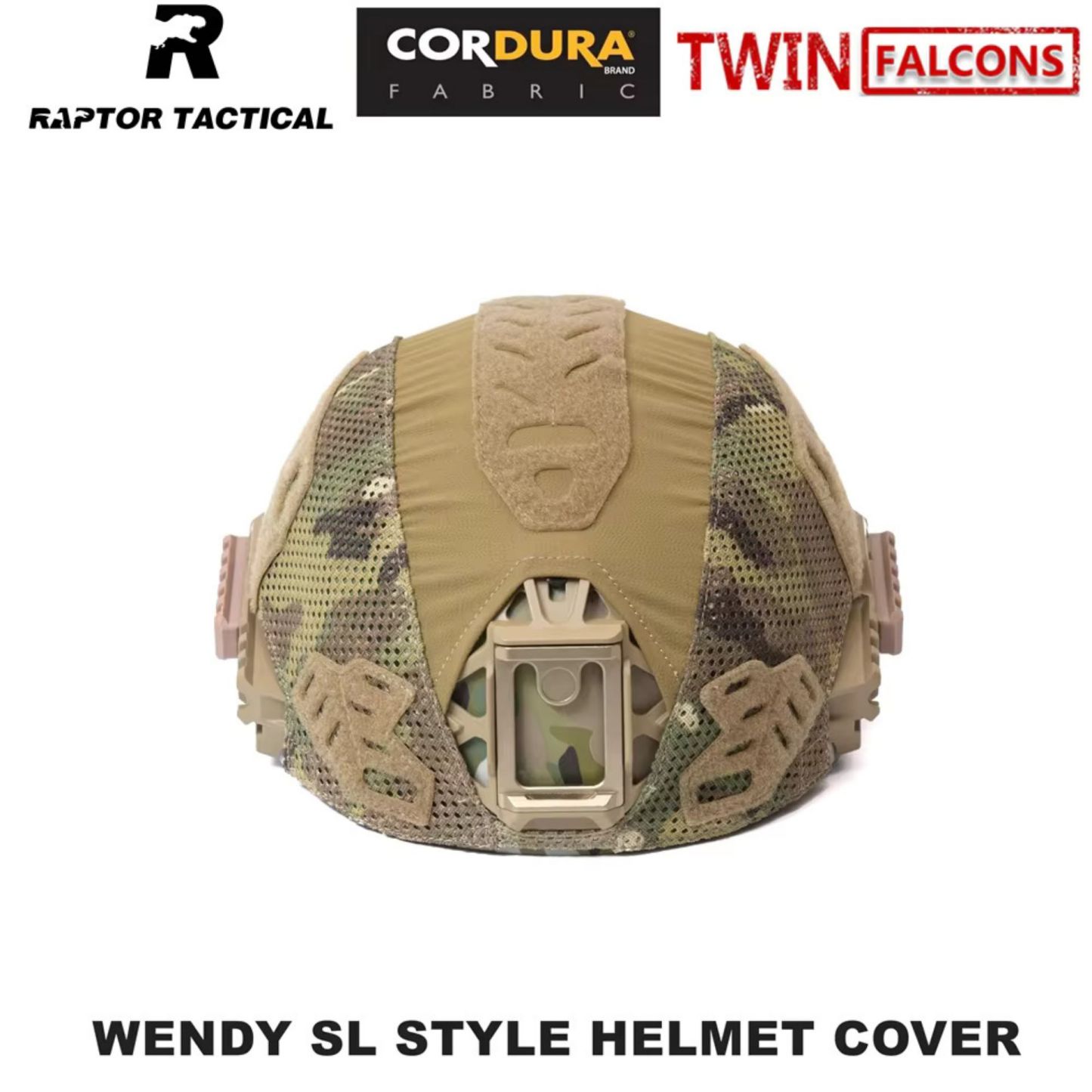 RAPTOR TACTICAL & TWINFALCONS WENDY SL STYLE HELMET COVER