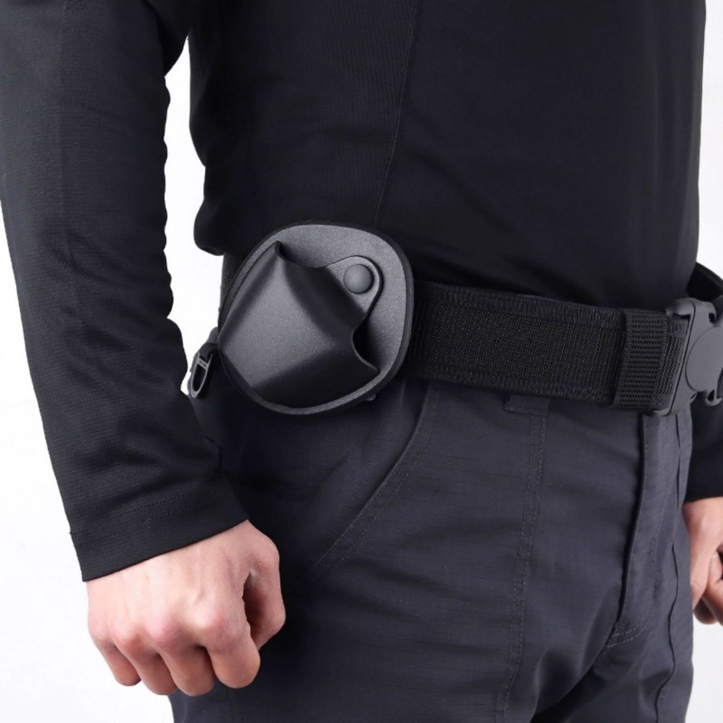 LONG LIN JIA E158008 PLASTIC HANDCUFF HOLSTER [LLJ-E158008]