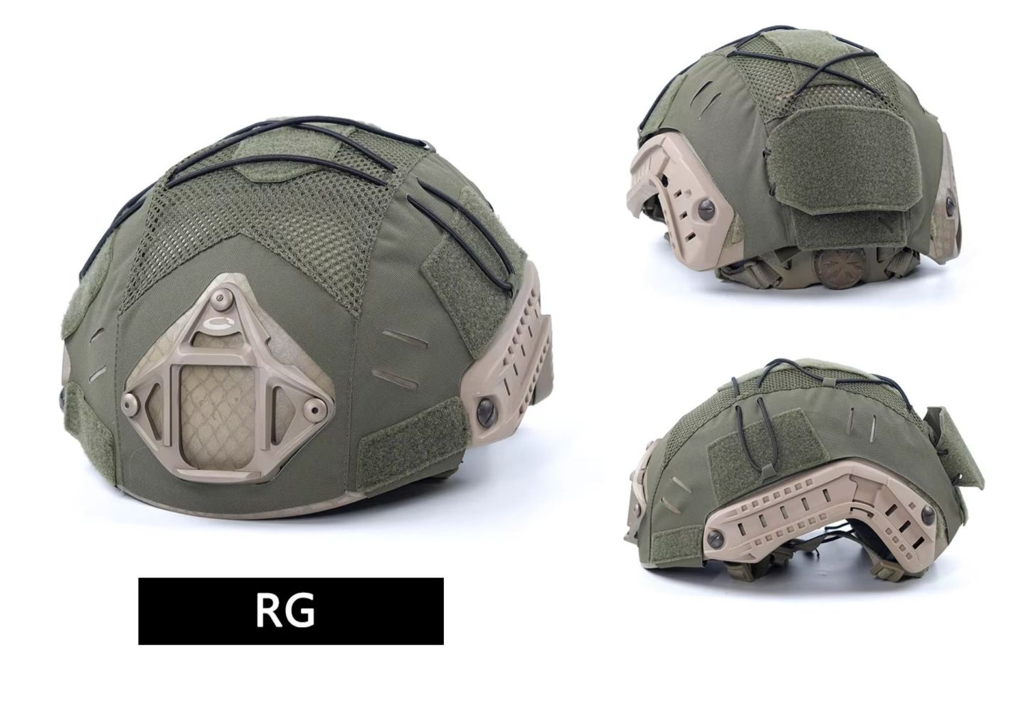 DM GEAR FAST XP LE CARBON BUMP HELMET COVER