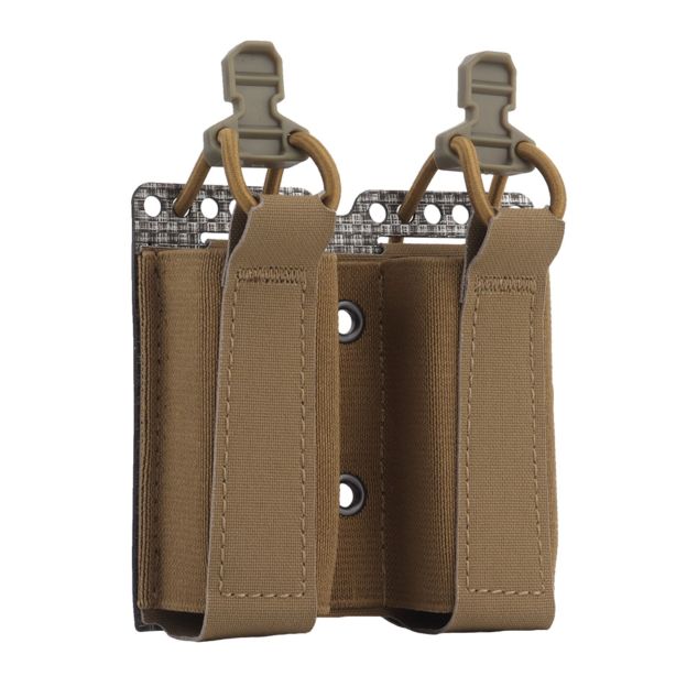 WOSPORT DOUBLE ELASTIC MAG POUCH（PISTOL） [WST-MG-70]