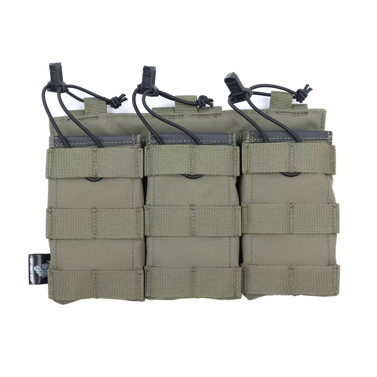 APE FORCE GEAR  M4 3-MAG POUCH RANGER LONG