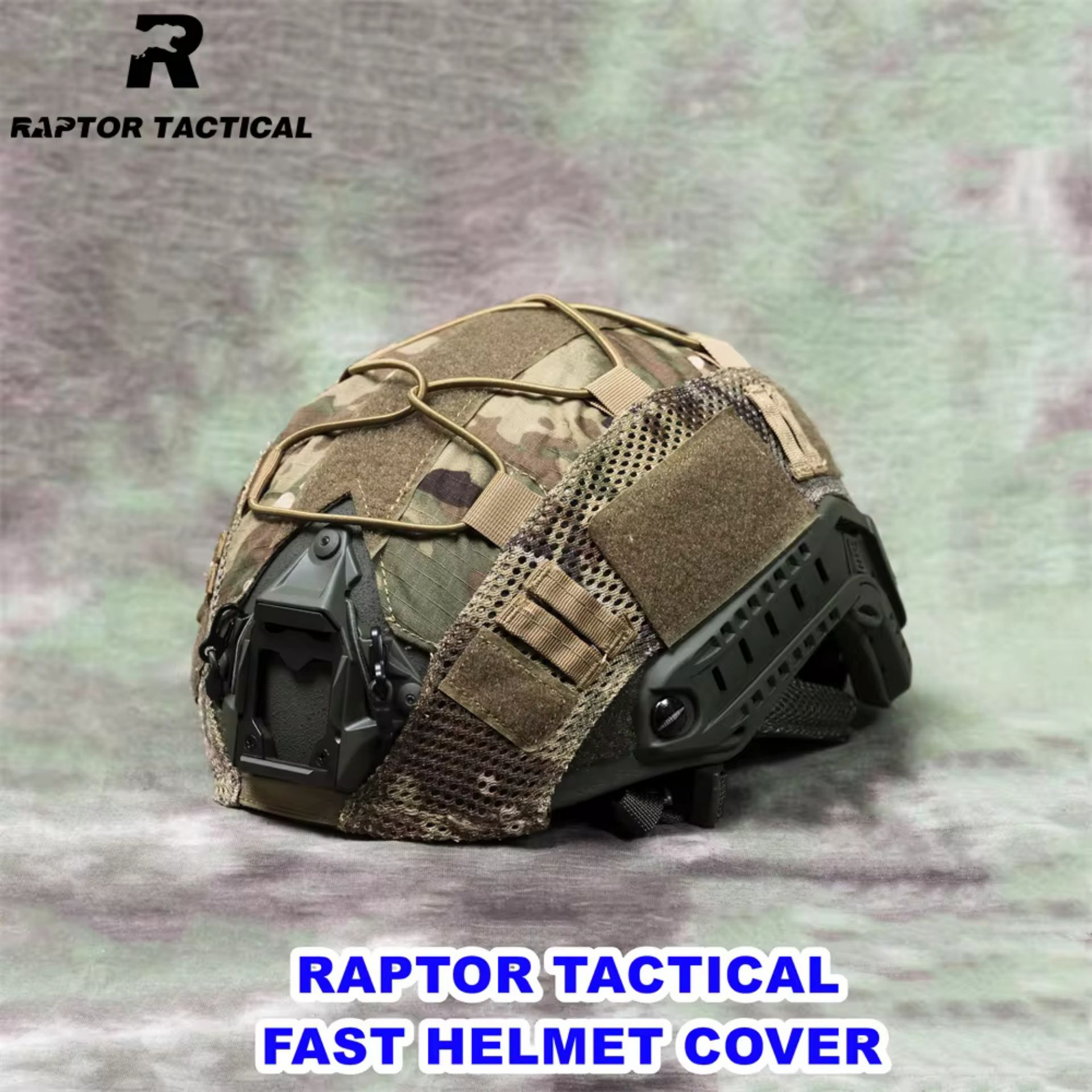 RAPTOR TACTICAL TACTICAL HELMET COVER 500D FOR FAST HELMET [R-HC-FA01]