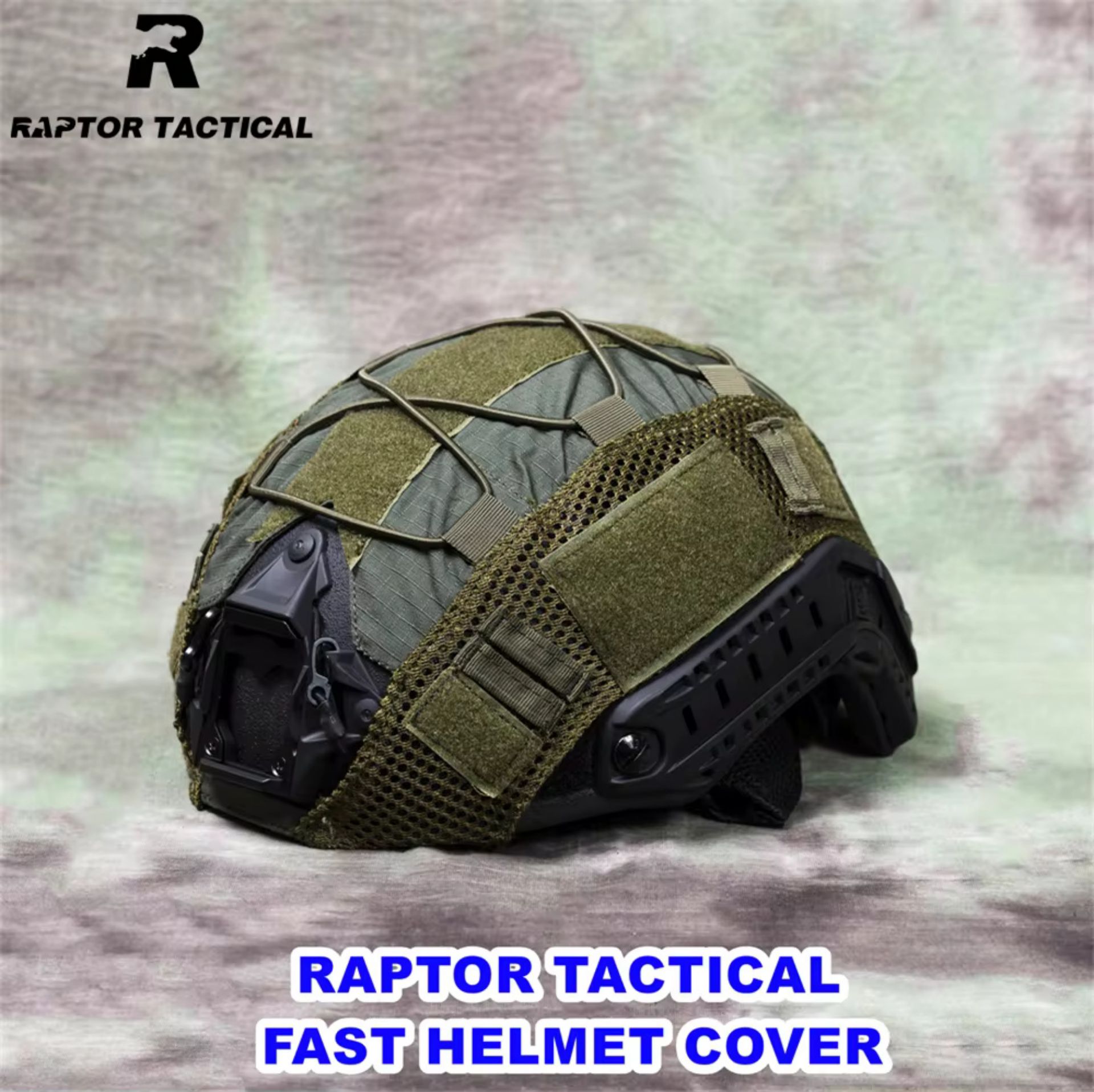 RAPTOR TACTICAL TACTICAL HELMET COVER 500D FOR FAST HELMET [R-HC-FA01]