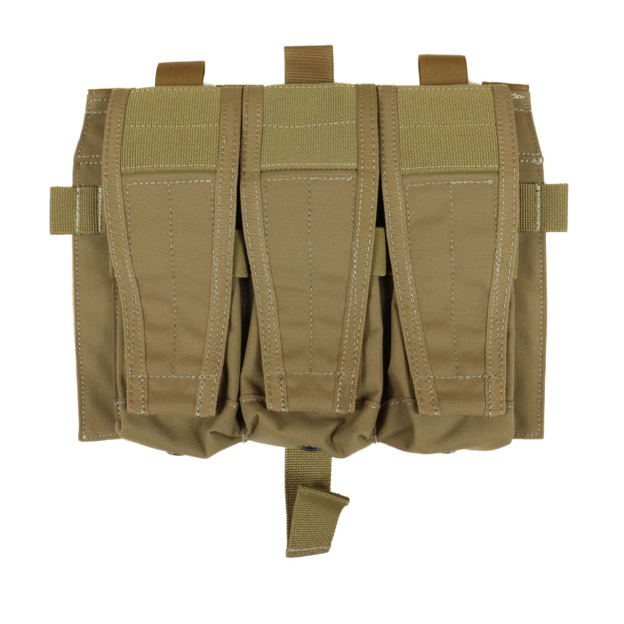 APE FORCE GEAR DETACHABLE FLAP TRIPLE M4 MAG POUCHES PANEL