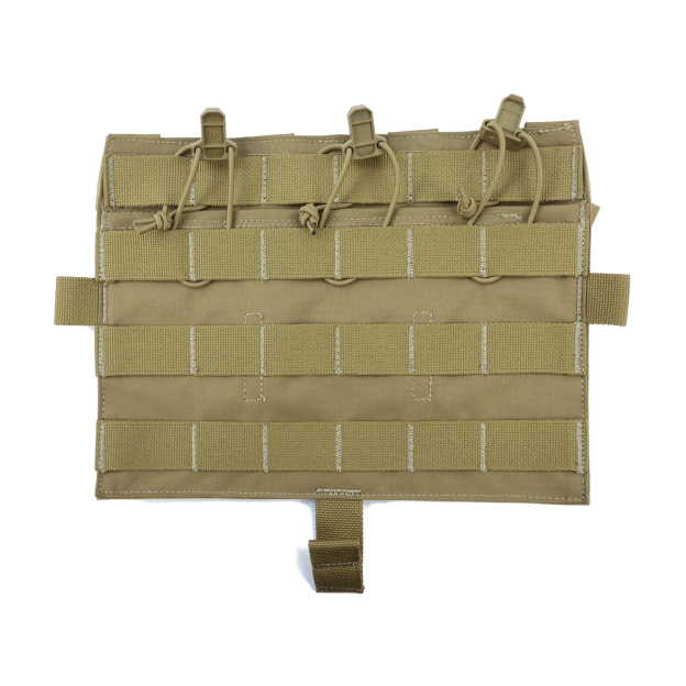 APE FORCE GEAR DETACHABLE FLAP TRIPLE M4 MAG FLAT PANEL