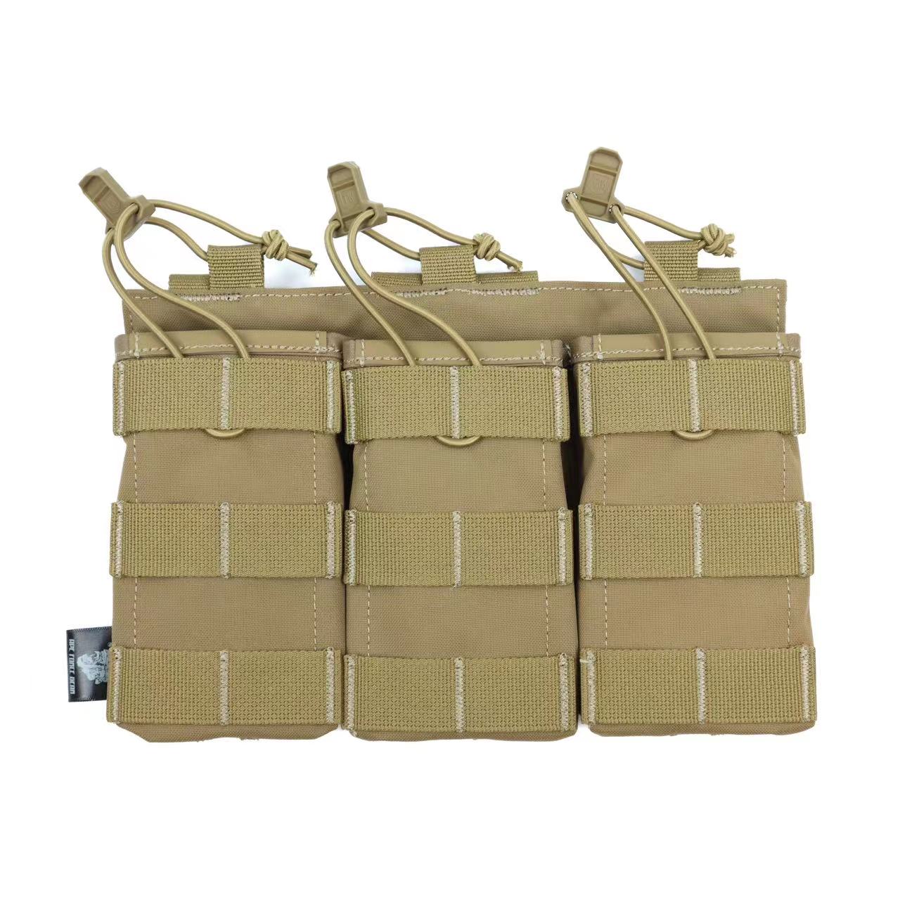 APE FORCE GEAR  M4 3-MAG POUCH RANGER LONG