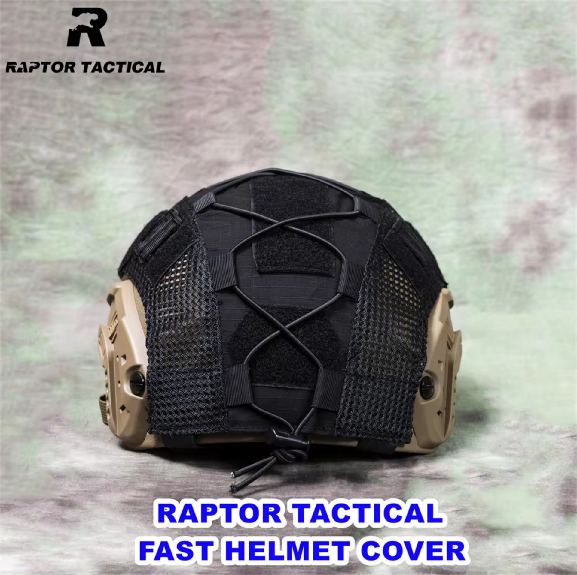 RAPTOR TACTICAL TACTICAL HELMET COVER 500D FOR FAST HELMET [R-HC-FA01]
