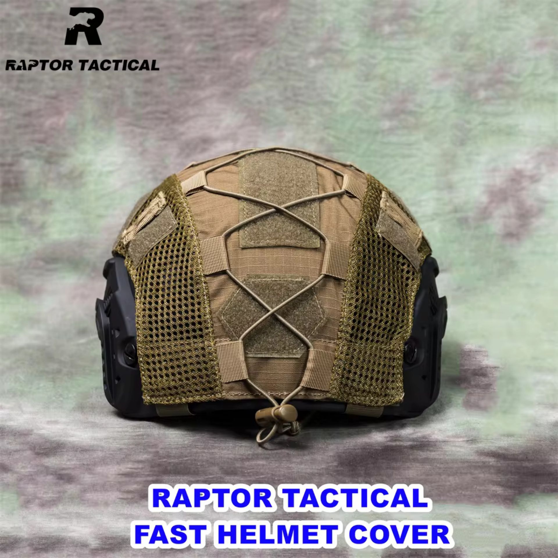 RAPTOR TACTICAL TACTICAL HELMET COVER 500D FOR FAST HELMET [R-HC-FA01]
