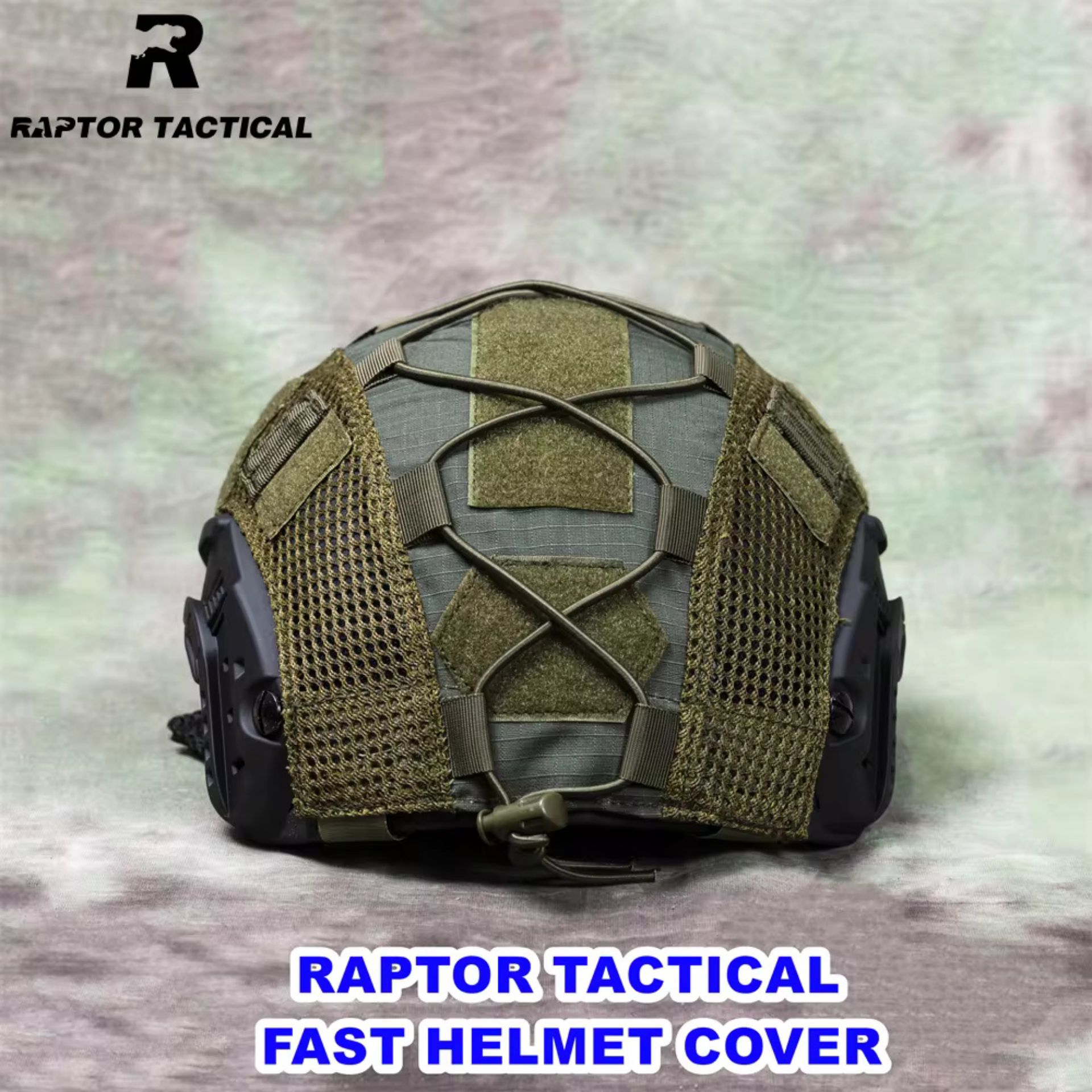RAPTOR TACTICAL TACTICAL HELMET COVER 500D FOR FAST HELMET [R-HC-FA01]