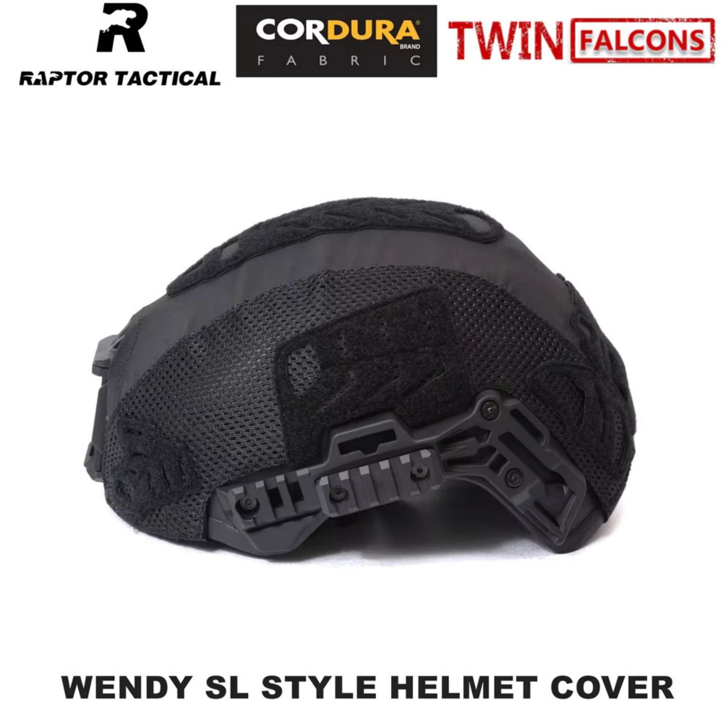 RAPTOR TACTICAL & TWINFALCONS WENDY SL STYLE HELMET COVER