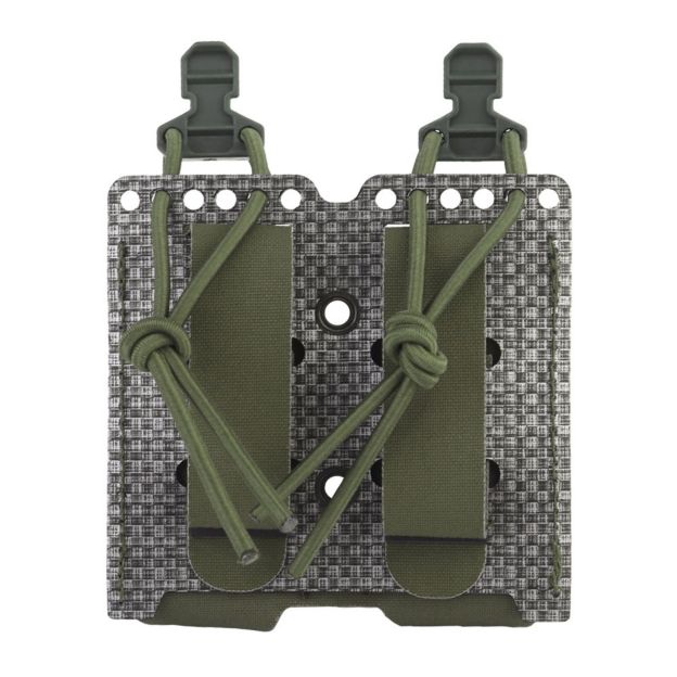 WOSPORT DOUBLE ELASTIC MAG POUCH（PISTOL） [WST-MG-70]