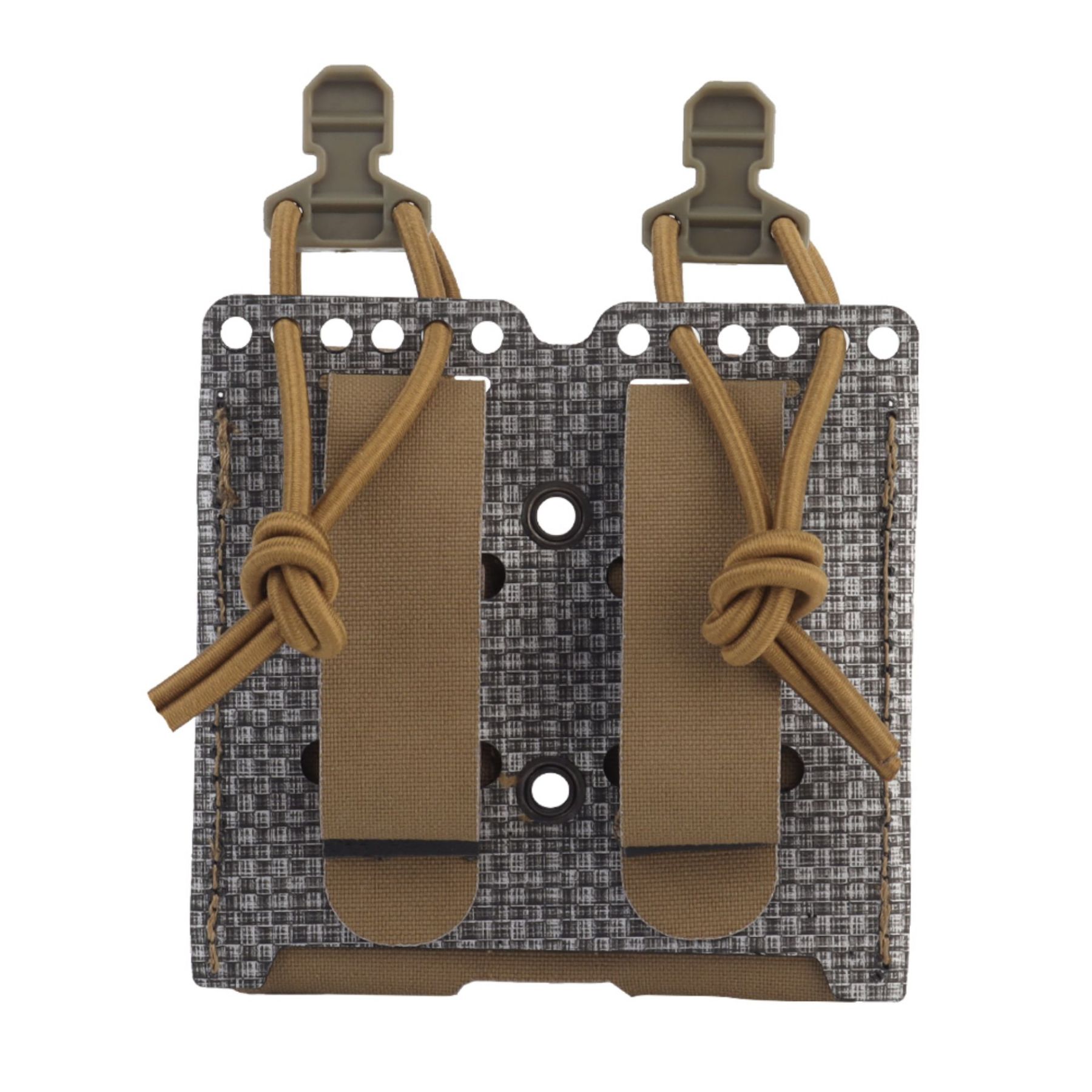 WOSPORT DOUBLE ELASTIC MAG POUCH（PISTOL） [WST-MG-70]