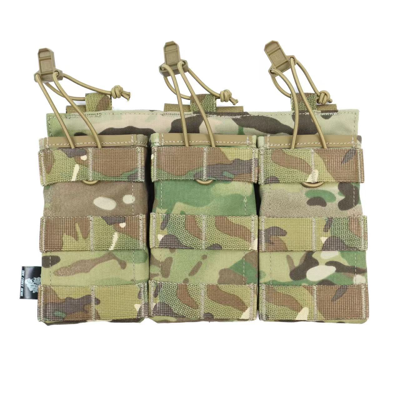 APE FORCE GEAR  M4 3-MAG POUCH RANGER LONG