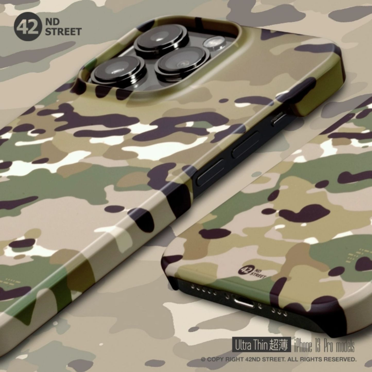 42 ND STREET SINGLE/DOUBLE LAYER PHONE CASES