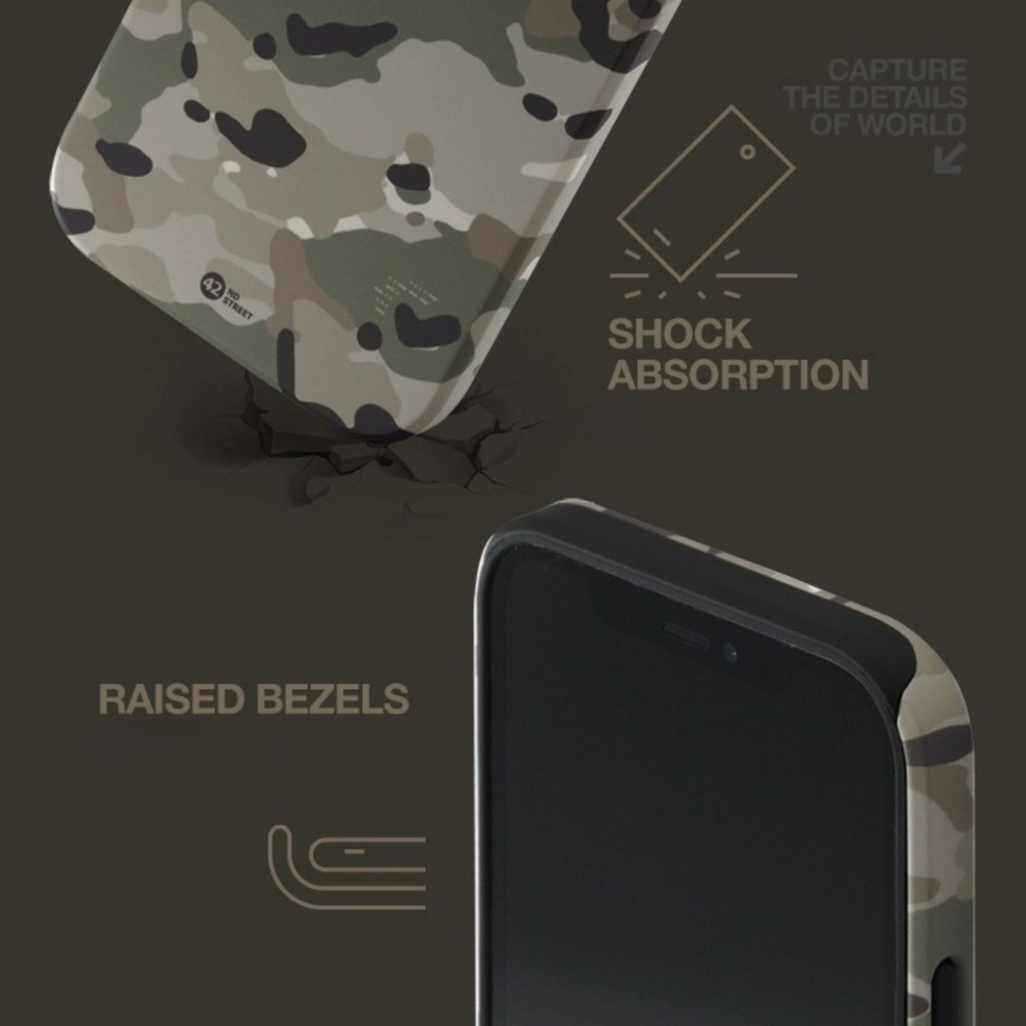 42 ND STREET SINGLE/DOUBLE LAYER PHONE CASES