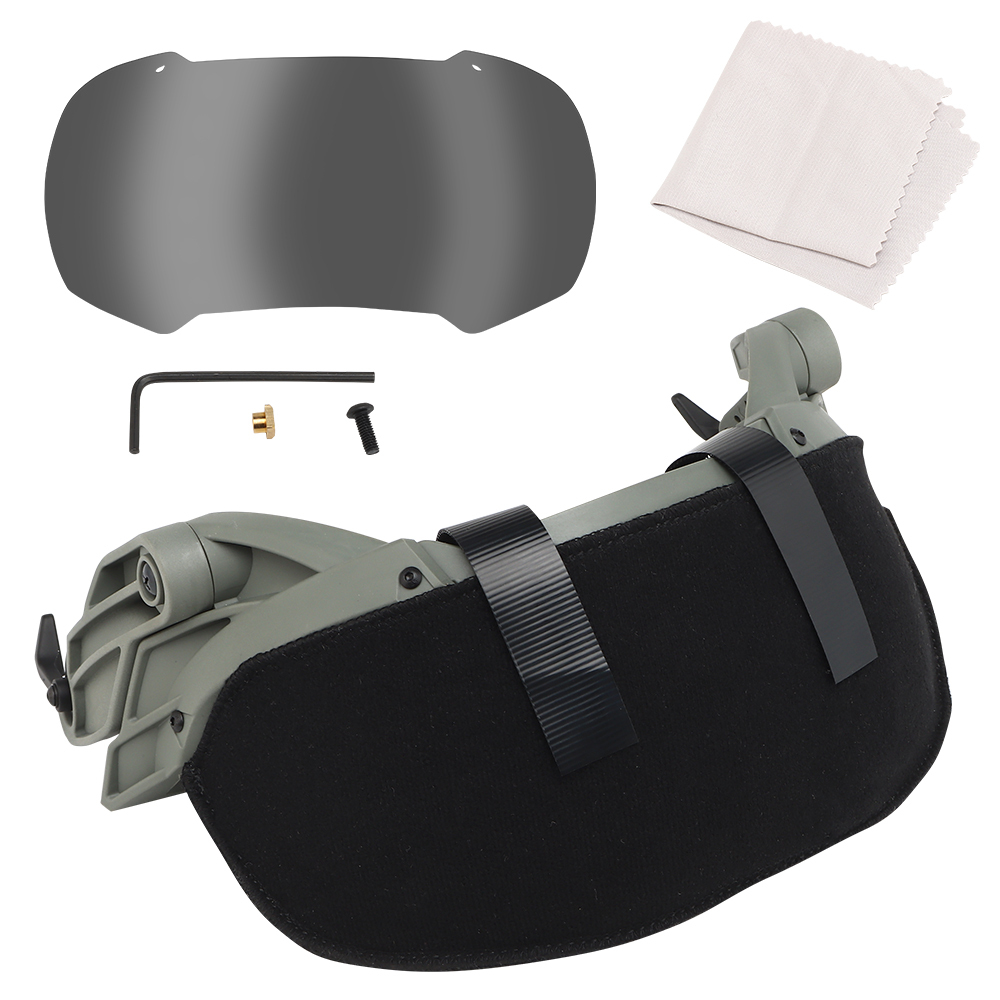 WOSPORT TACTICAL HELMET FLIP GOGGLES [WST-GG-002]