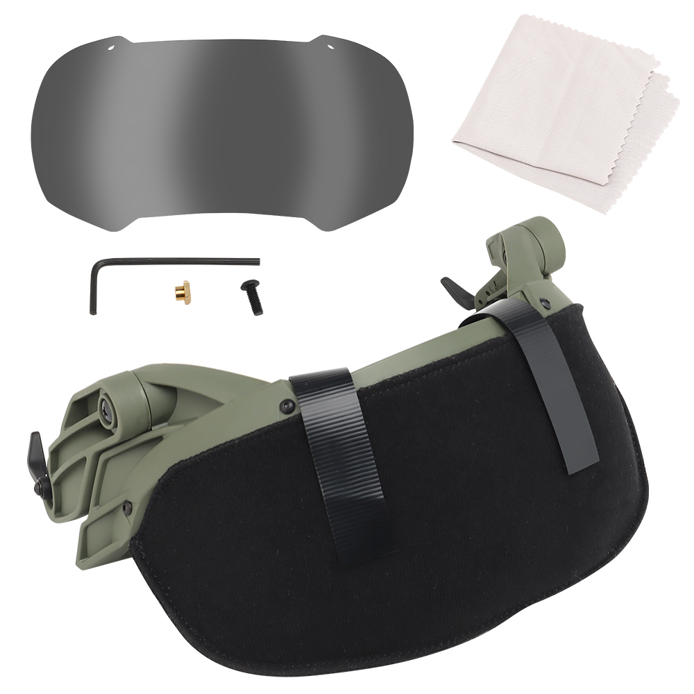 WOSPORT TACTICAL HELMET FLIP GOGGLES [WST-GG-002]