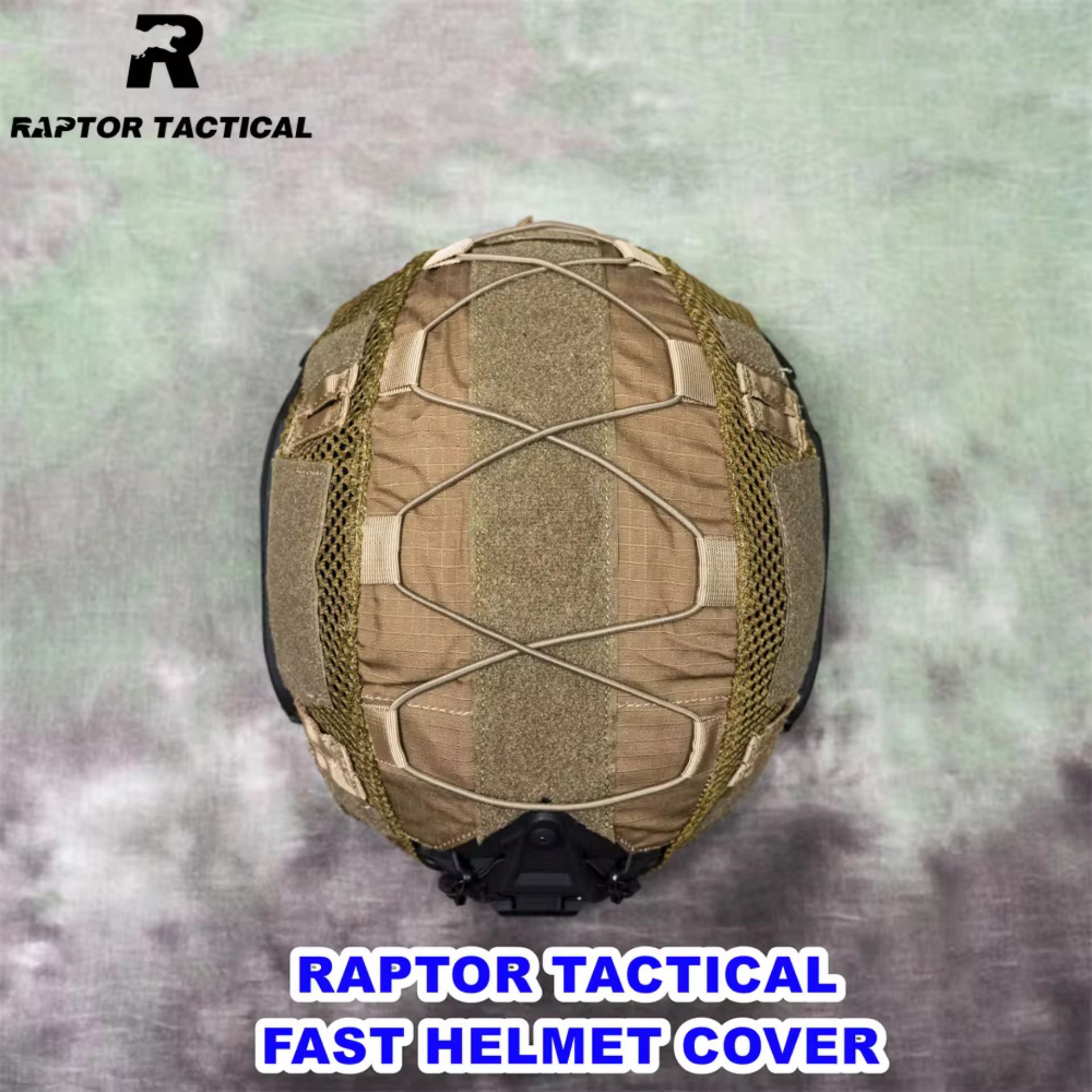 RAPTOR TACTICAL TACTICAL HELMET COVER 500D FOR FAST HELMET [R-HC-FA01]