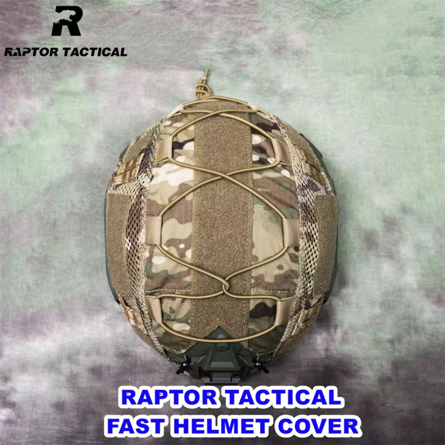 RAPTOR TACTICAL TACTICAL HELMET COVER 500D FOR FAST HELMET [R-HC-FA01]