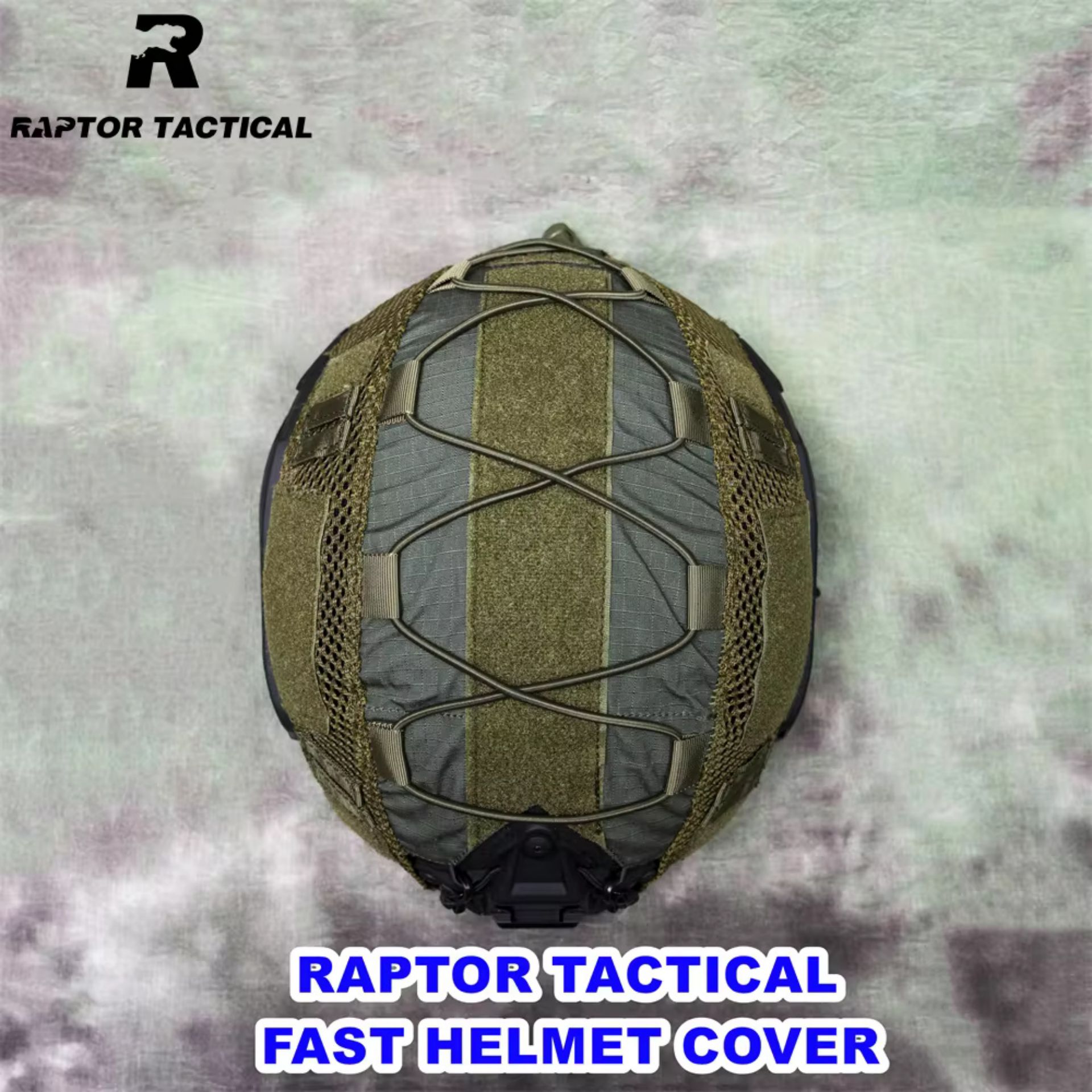 RAPTOR TACTICAL TACTICAL HELMET COVER 500D FOR FAST HELMET [R-HC-FA01]
