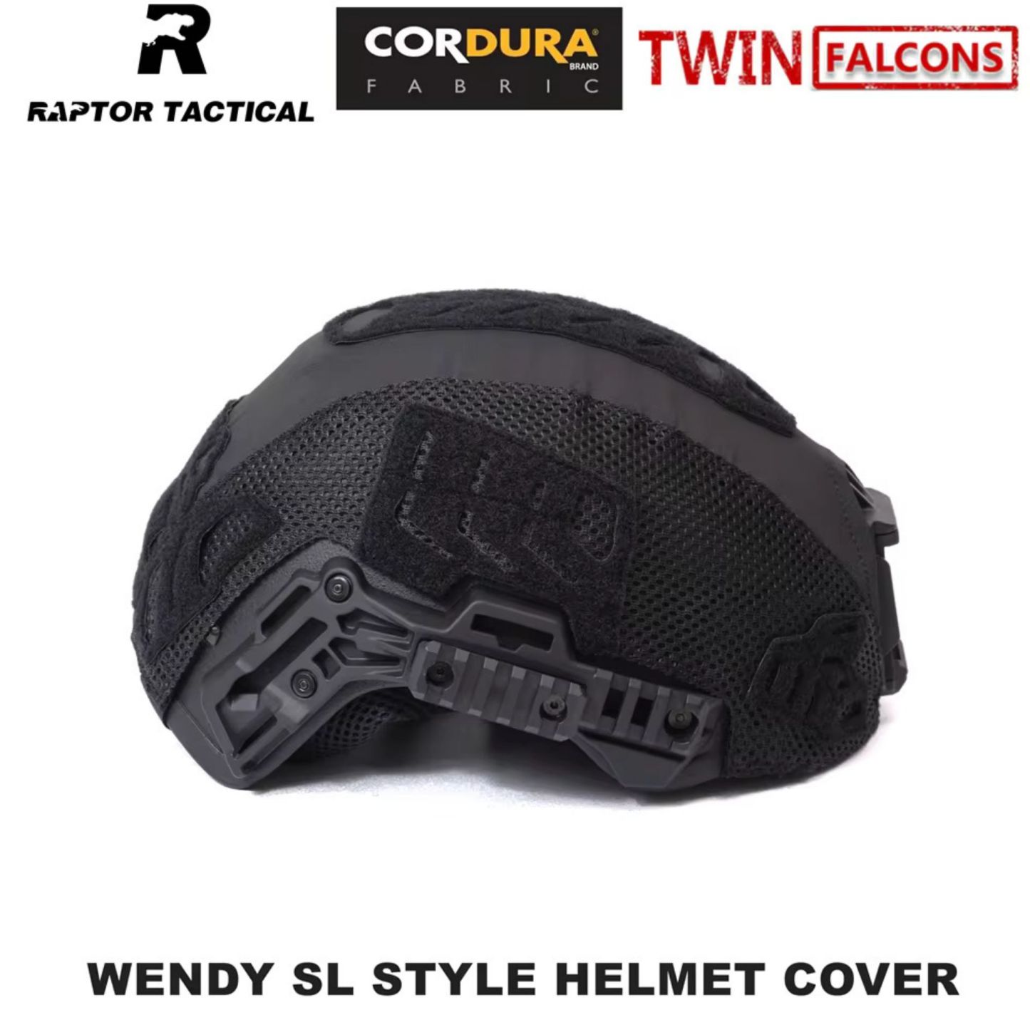 RAPTOR TACTICAL & TWINFALCONS WENDY SL STYLE HELMET COVER