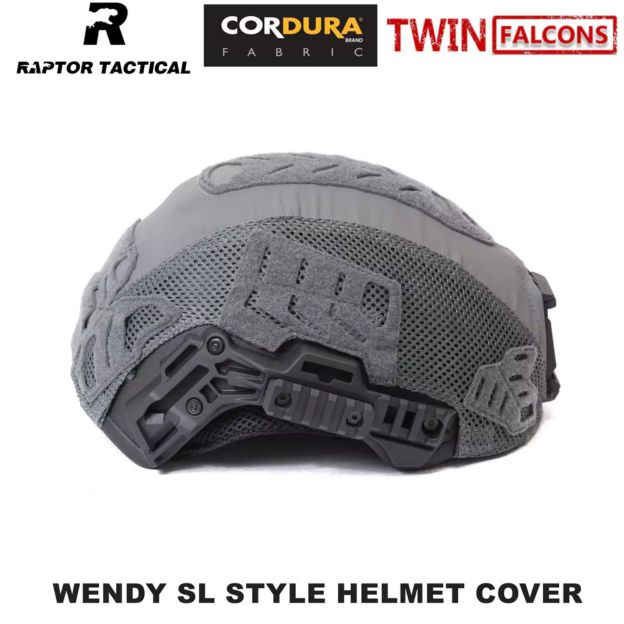 RAPTOR TACTICAL & TWINFALCONS WENDY SL STYLE HELMET COVER
