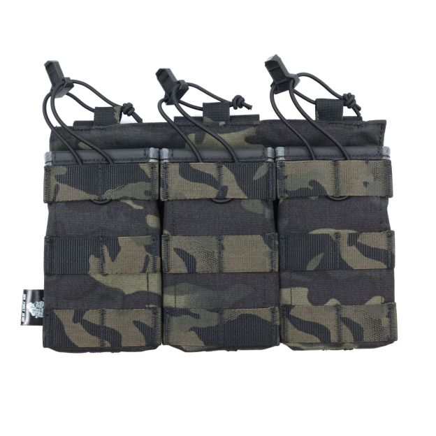 APE FORCE GEAR  M4 3-MAG POUCH RANGER LONG