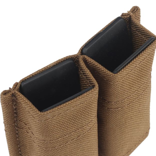 WOSPORT FAST 9MM DOUBLE MAG POUCH [WST-MG-F-04]