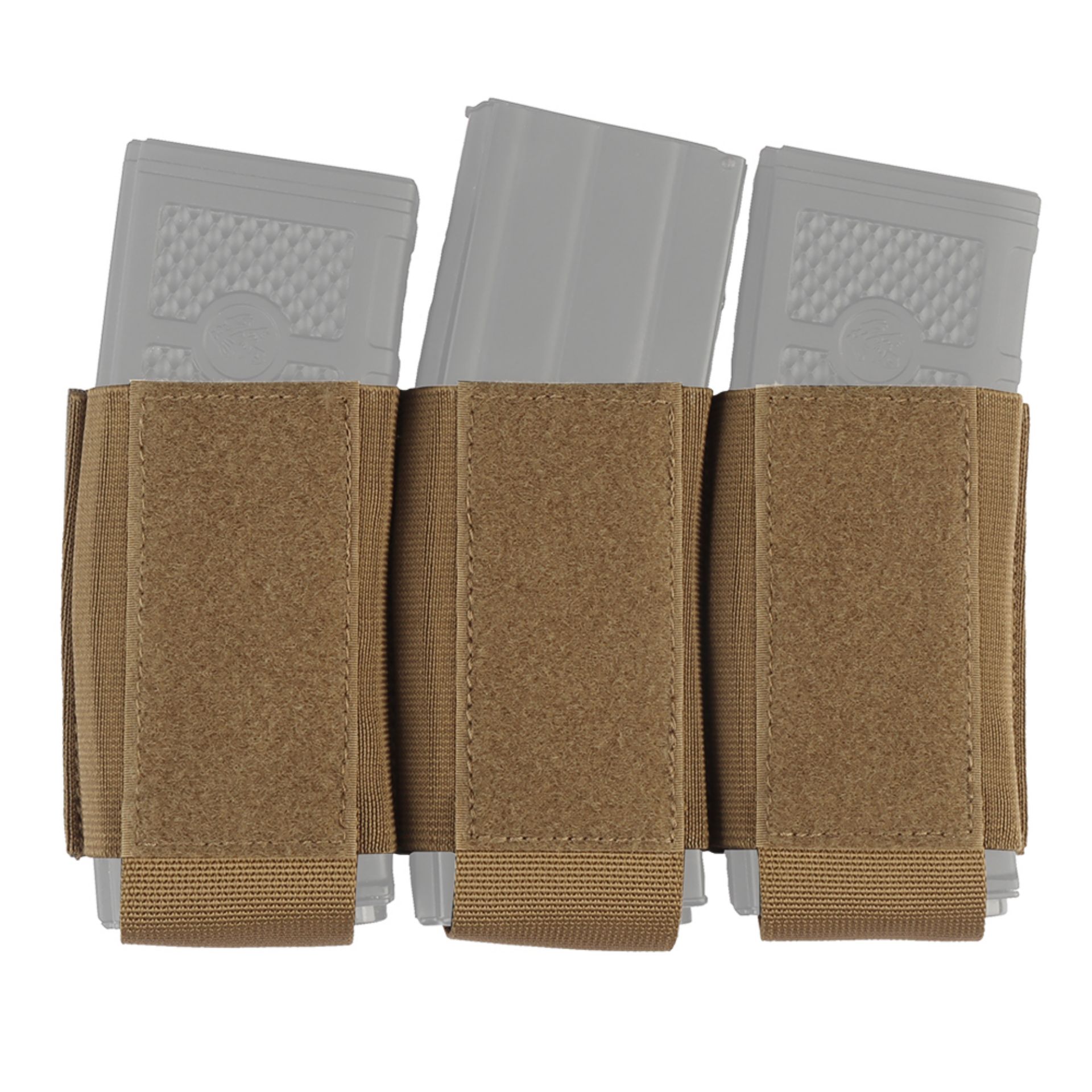 WOSPORT TRIPLE 5.56 MAGAZINE POUCH (BUILT-IN) [WST-VE-75-ACC-14]