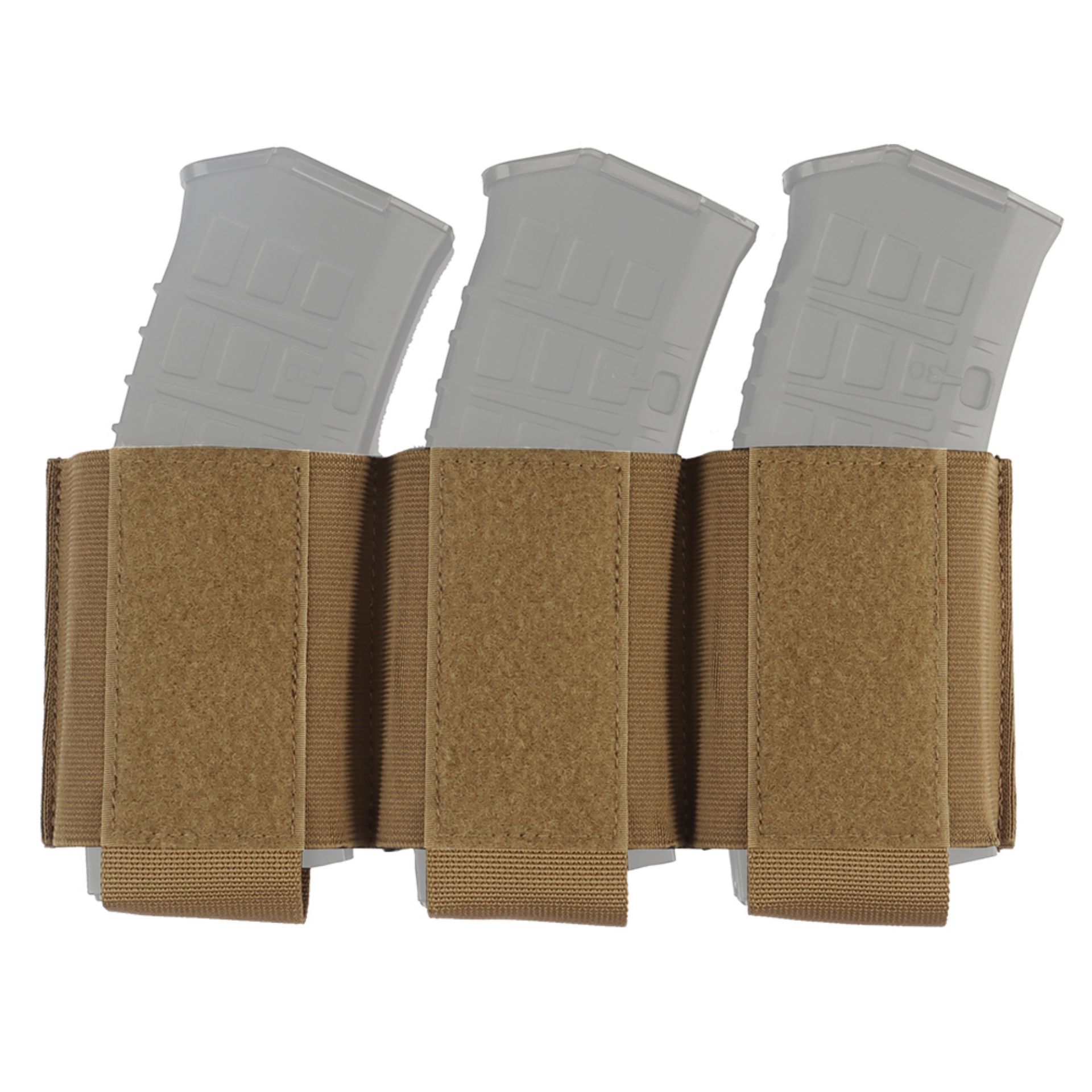 WOSPORT TRIPLE 7.62 MAGAZINE POUCH (BUILT-IN) [WST-VE-75-ACC-15]