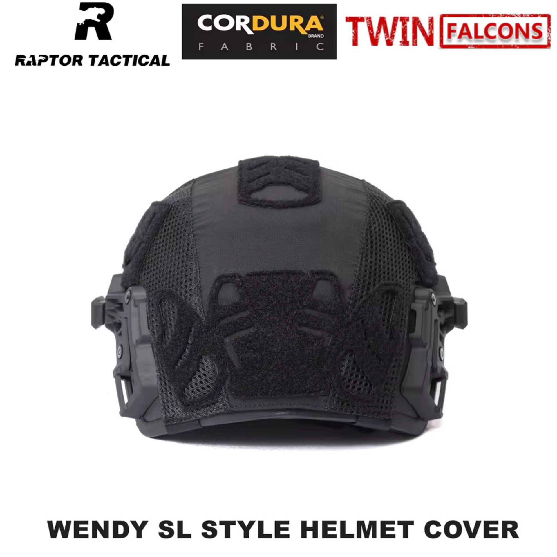 RAPTOR TACTICAL & TWINFALCONS WENDY SL STYLE HELMET COVER