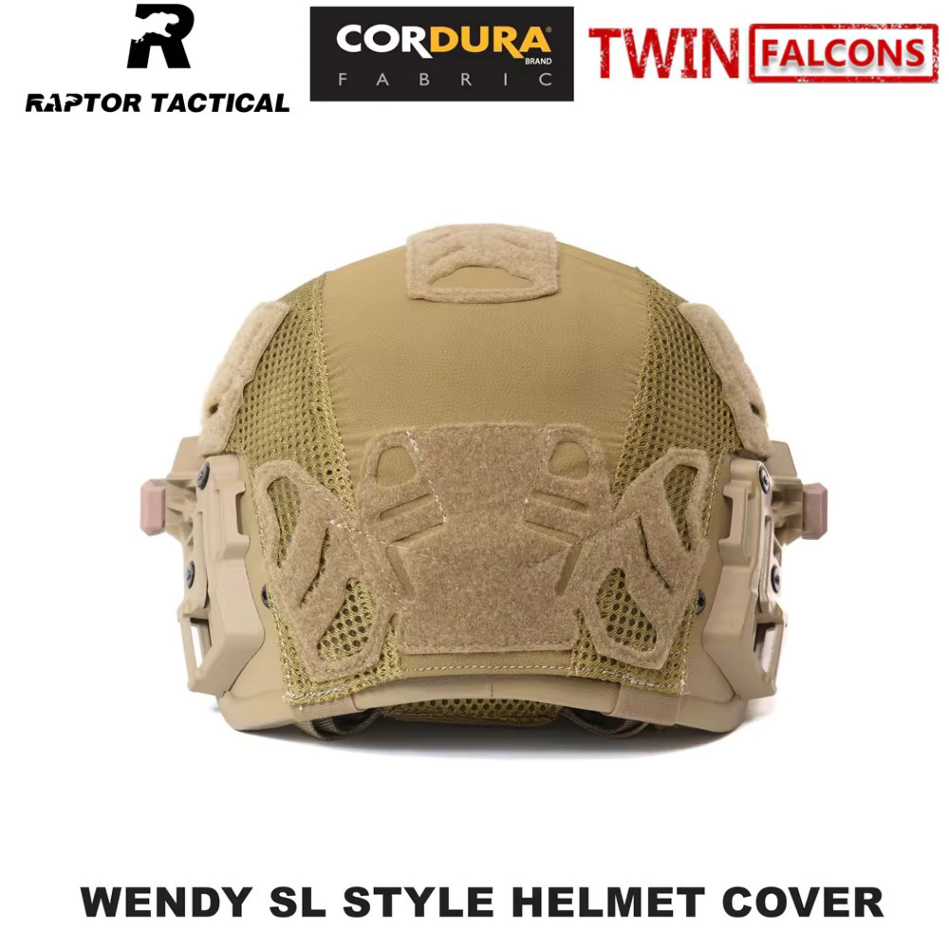 RAPTOR TACTICAL & TWINFALCONS WENDY SL STYLE HELMET COVER