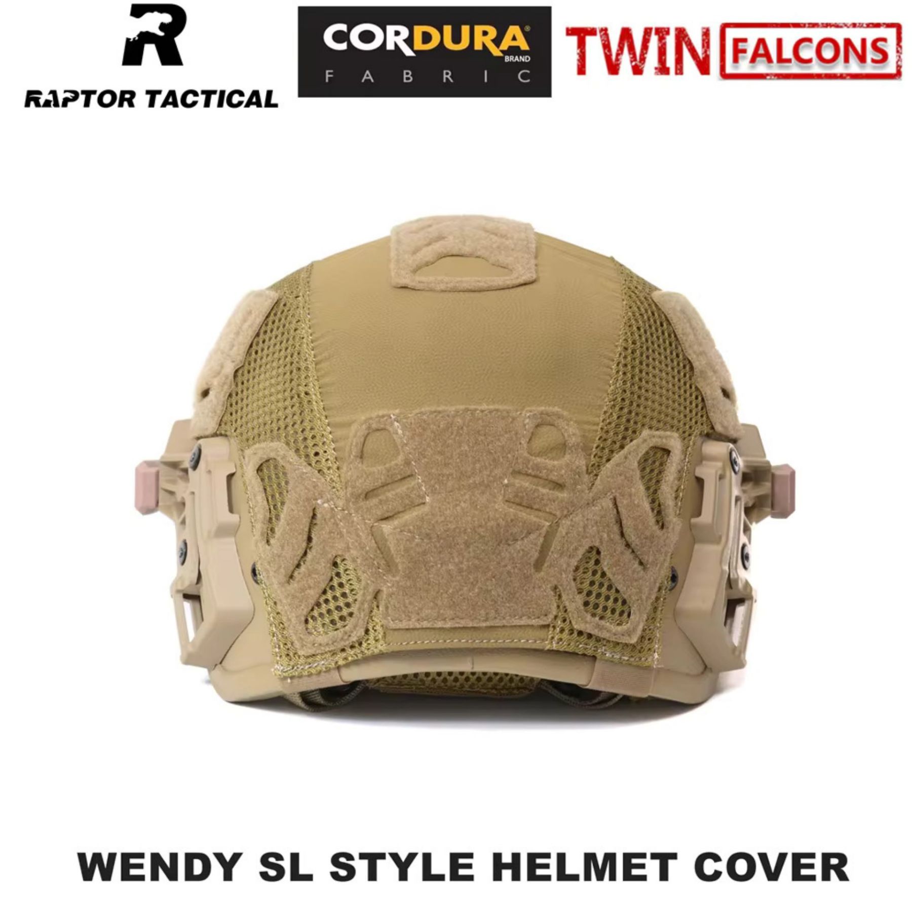 RAPTOR TACTICAL & TWINFALCONS WENDY SL STYLE HELMET COVER