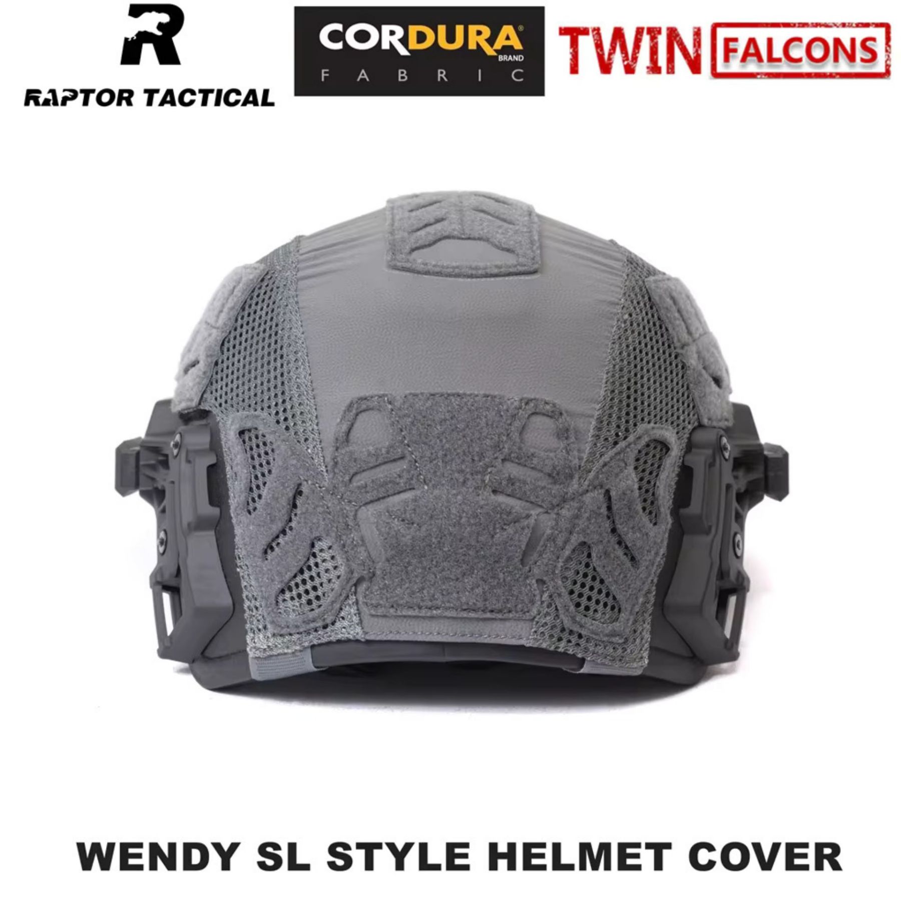 RAPTOR TACTICAL & TWINFALCONS WENDY SL STYLE HELMET COVER