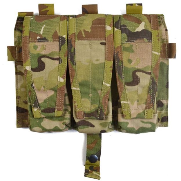 TWINFALCONS DETACHABLE FLAP TRIPLE M4 MAG POUCHES PANEL