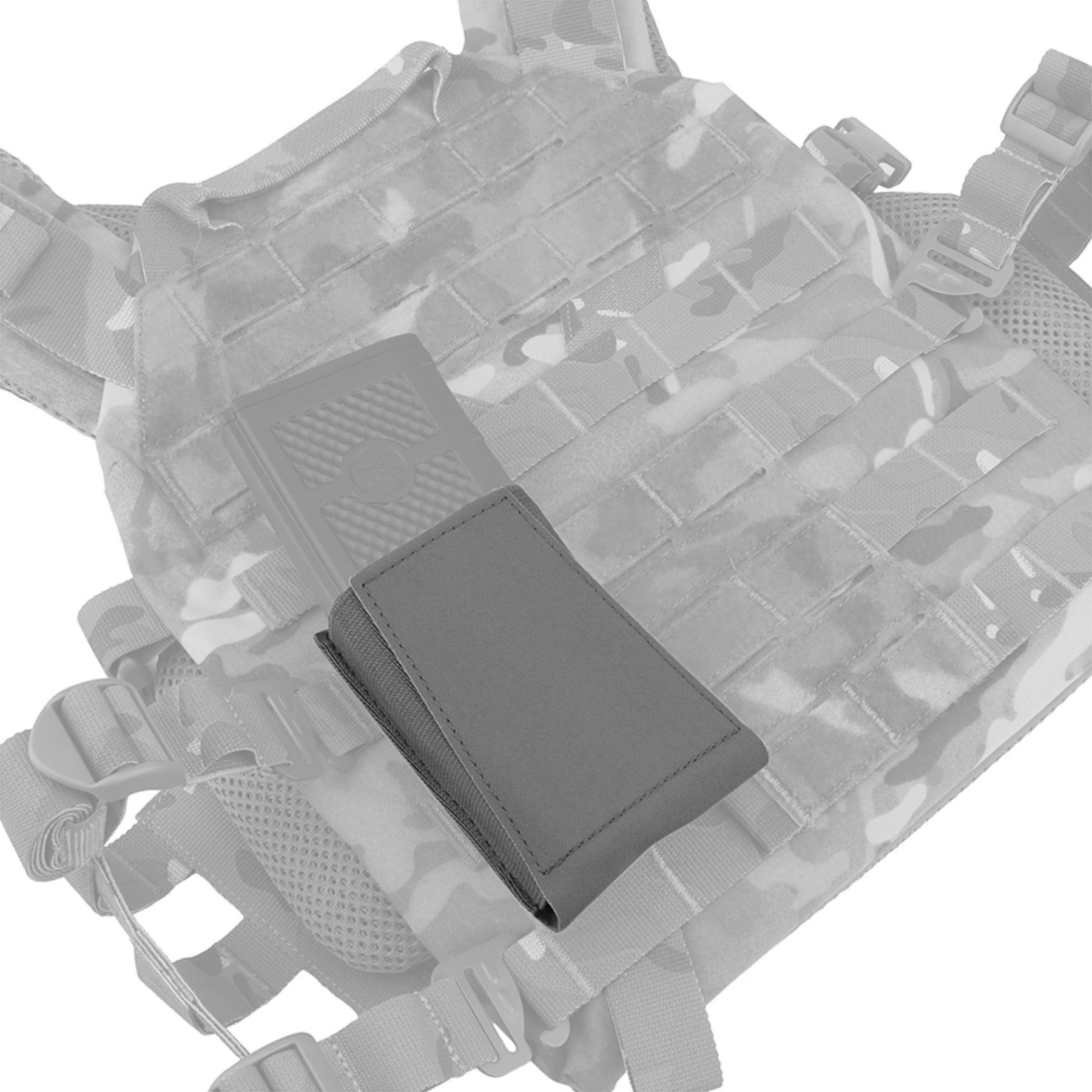 WOSPORT OPEN TYPE SINGLE RIFLE MAG POUCH [WST-MG-73]