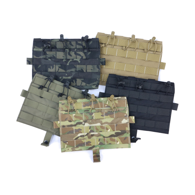 APE FORCE GEAR DETACHABLE FLAP TRIPLE M4 MAG FLAT PANEL