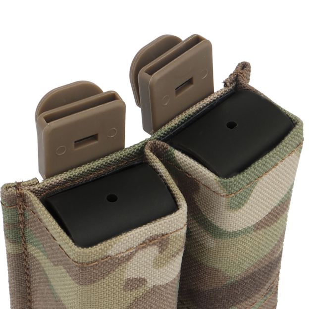 WOSPORT FAST 9MM DOUBLE MAG POUCH [WST-MG-F-04]