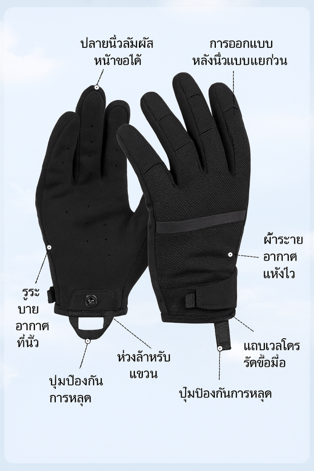 LONG LIN JIA ULTRA-THIN TACTICAL GLOVES
