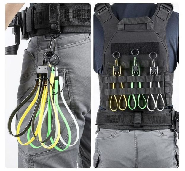 LONG LIN JIA PLASTIC HANDCUFFS*1 PCS [LLJ-B122424]