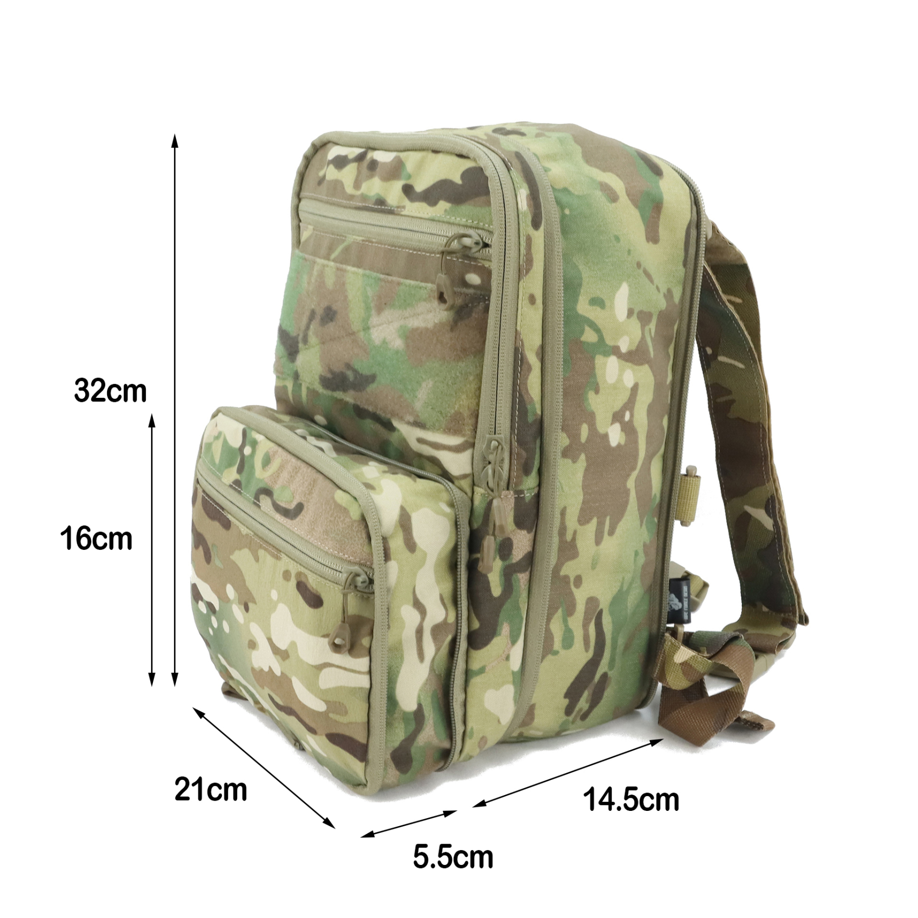 APE FORCE GEAR DELUSTERING COMPRESS HYDRATION BLADDER BACKPACK