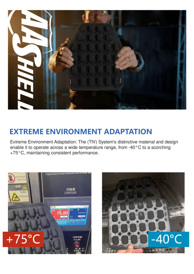 AA SHIELD TACTICAL INFLATABLE VENTILATION (TIV) SYSTEM CHEST